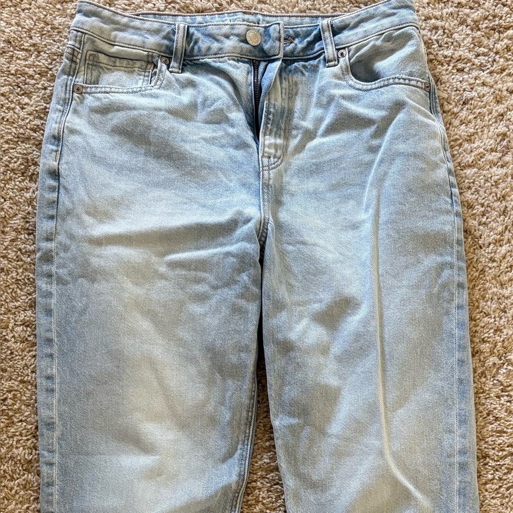 American Eagle Outfitters Blue Straight Jeans Classic Style